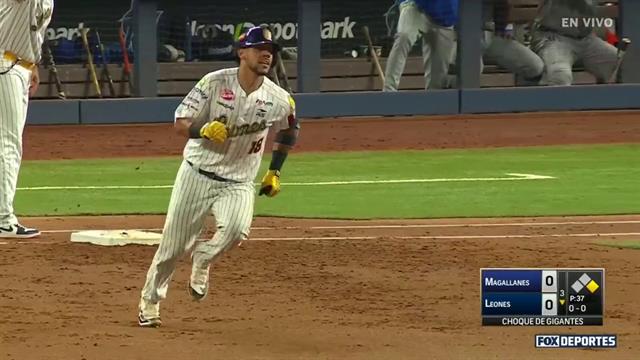 Carrera, Navegantes del Magallanes 0-1 Leones del Caracas: Choque de Gigantes