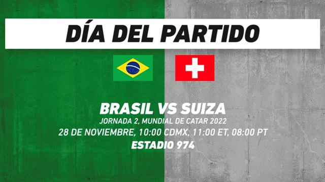 Brasil vs Suiza: Catar