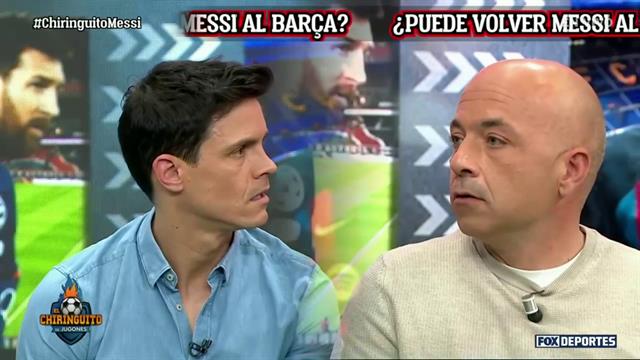 ¿Te gustaría que Messi regrese al Barcelona?: El Chiringuito