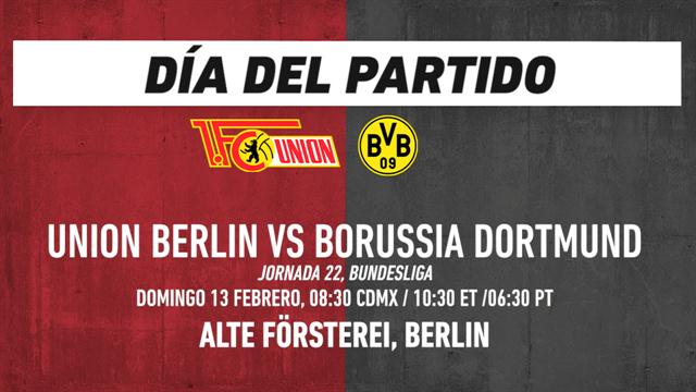 Union Berlin vs Borussia Dortmund: Bundesliga