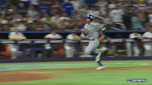 Carrera, Navegantes del Magallanes 4-2 Leones del Caracas: Choque de Gigantes