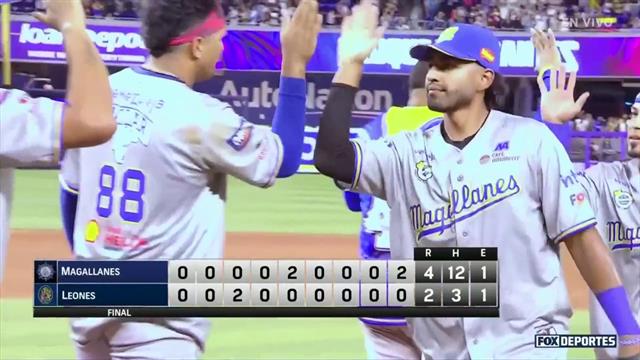 Resumen, Navegantes del Magallanes 4-2 Leones del Caracas: Choque de Gigantes