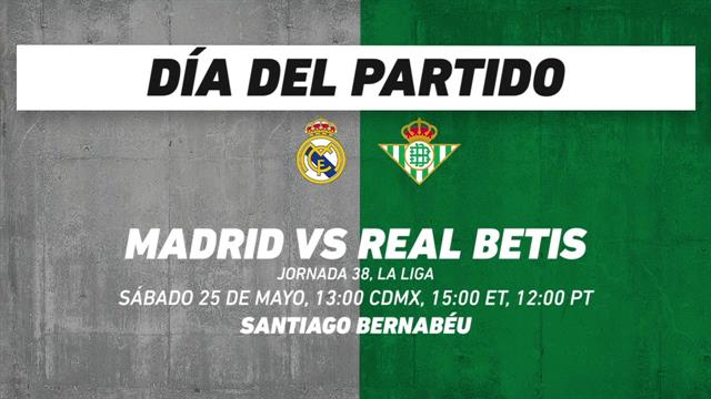 Real Madrid vs Real Betis, frente a frente: La Liga