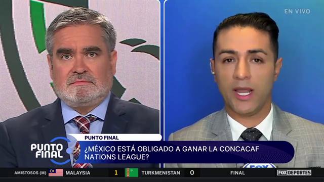 ¿México está obligado a ganar la CONCACAF Nations League?: Punto Final