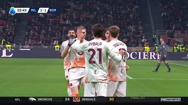 Gol, Milan 1-1 Roma: Serie A