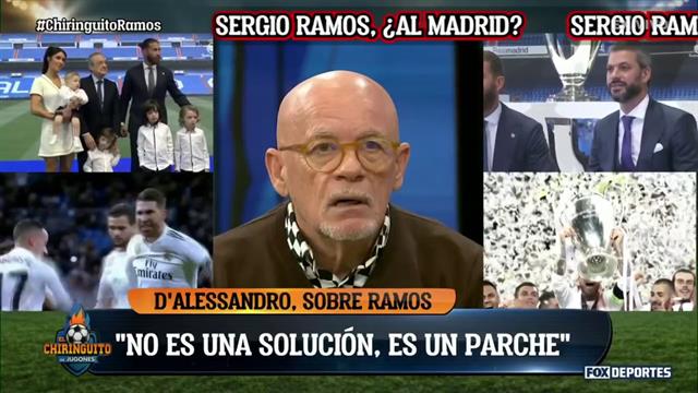 “Deportivamente el Real Madrid no debería fichar a Ramos”: El Chiringuito