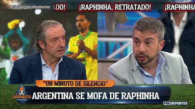 ¿Los comentarios de Raphinha inspiraron a Argentina?: El Chiringuito
