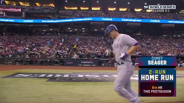 Home run Corey Seager | Texas Rangers 5-0 Arizona Diamondbacks | Serie Mundial | MLB