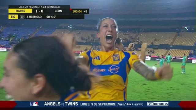 Gol, Tigres 1-0 León: Liga MX Femenil