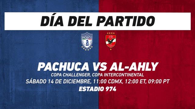 Pachuca vs Al-Ahly, frente a frente: Futbol