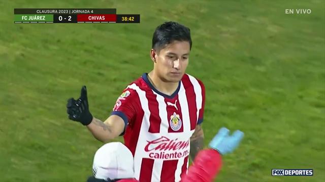 Gol, FC Juárez 0-2 Chivas: Liga MX