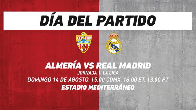 Almería vs Real Madrid: Futbol