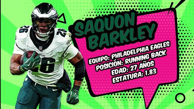 El Héroe del día, Saquon Barkley: NFL