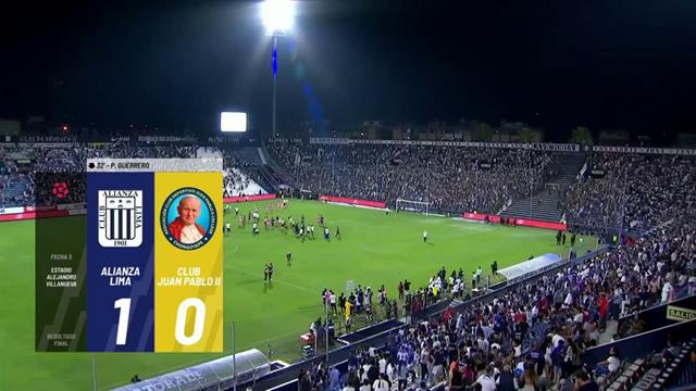 Resumen, Alianza Lima 1-0 Juan Pablo II: Liga 1 de Perú