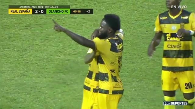 Gol, Real España 2-0 Olancho: Liga Nacional de Honduras