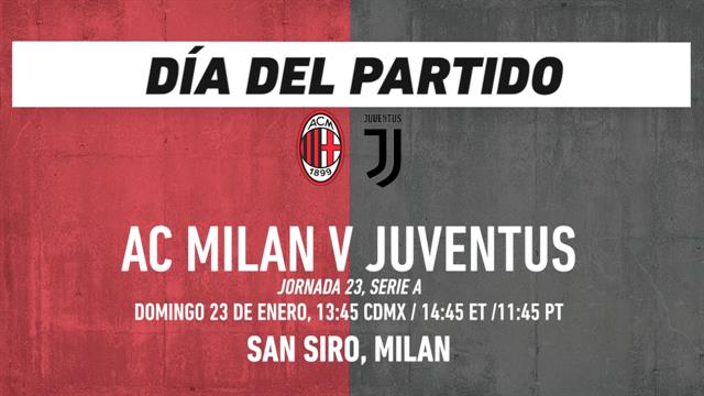 Milan vs Juventus: Serie A
