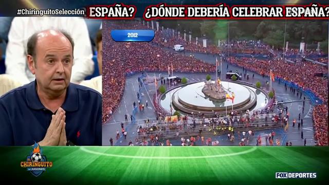 La victoria de la selección española en la Eurocopa se celebrará en Cibeles: El Chiringuito