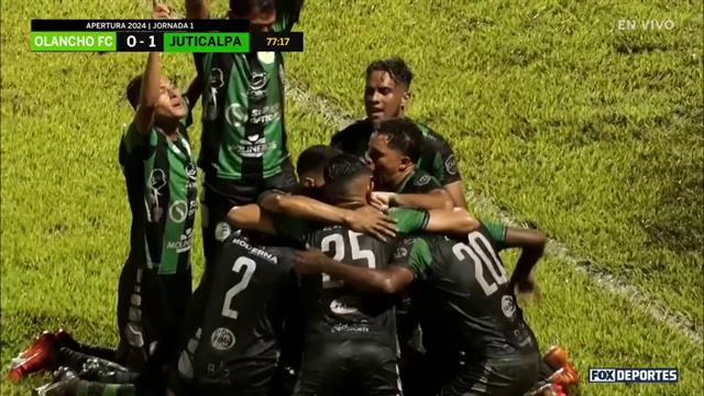 Gol, Olancho FC 0-1 Juticalpa: Liga de Honduras