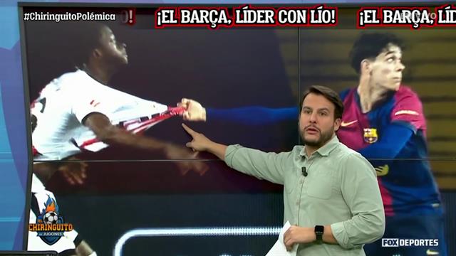 Controversia con el Barcelona por un posible penal a favor de Rayo Vallecano: El Chiringuito