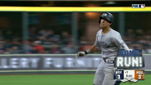 HR, Yankees 3-3 Astros: MLB