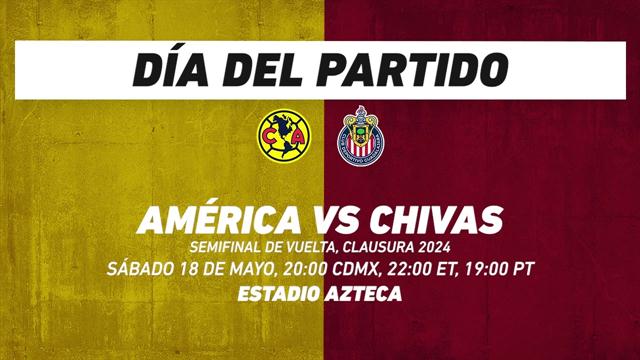 América vs Chivas, frente a frente: Liga MX