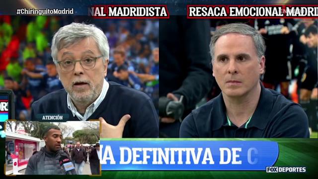 Cuando Simeone juega así es 'miedo', lo hace el Madrid y es 'genial': El Chiringuito