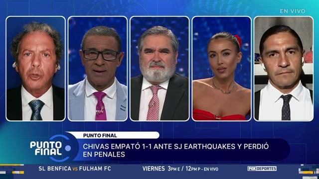 ¿Chivas debía ganar ante San José Earthquakes?: Punto Final