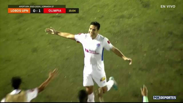 Gol, Lobos UPN 0-1 Olimpia: Liga Nacional de Honduras