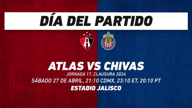 Atlas vs Chivas, frente a frente: Liga MX