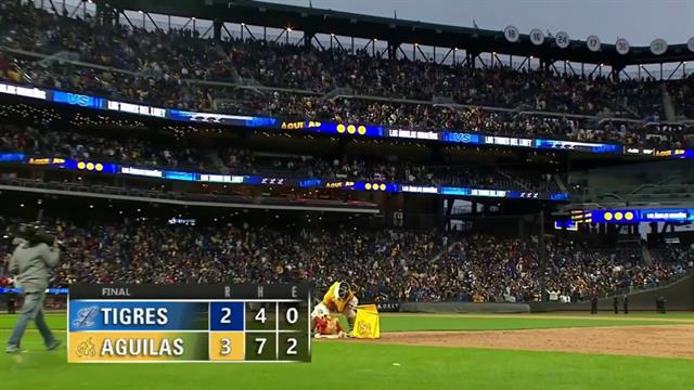 Resumen, Tigres de Licet 2-3 Águilas Cibaeñas: Titanes del Caribe