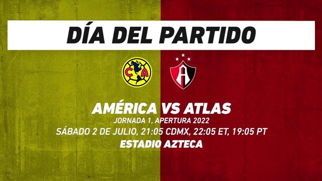 América vs Atlas, frente a frente: Liga MX