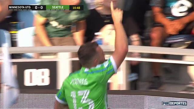 Gol, Minnesota United 0-1 Seattle Sounders : MLS