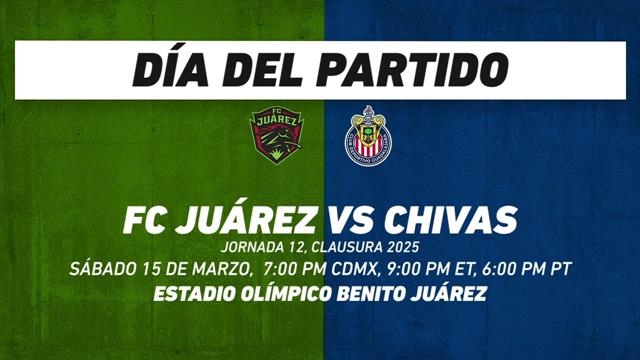 Juárez vs Chivas, frente a frente: Liga MX