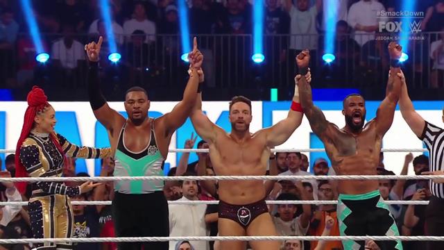 The Street Profits y LA Knight derrotaron a  A-Town Down Under y Carmelo Hayes: SmackDown