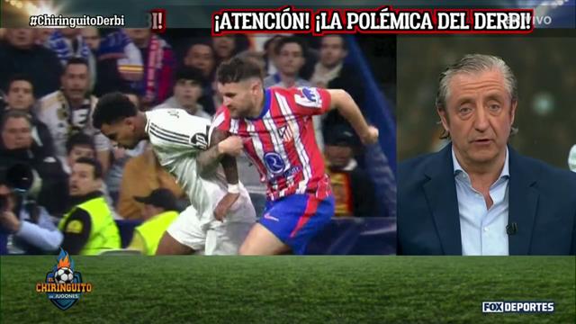 Polémica, ¿hubo penal sobre Rodrygo en el Real Madrid vs. Atlético de Madrid?: El Chiringuito