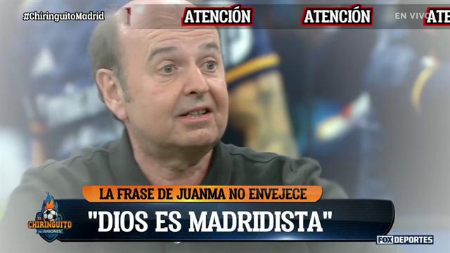 "Dios es del Madrid", Juanma Rodríguez: El Chiringuito