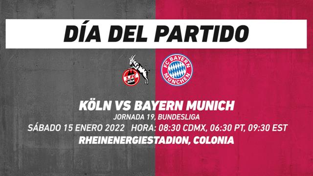 Köln vs Bayern Munich: Bundesliga
