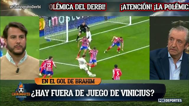 ¿Hubo interferencia de Vinícius en el 2-1 de Real Madrid contra Atlético de Madrid?: El Chiringuito