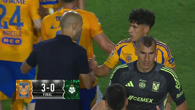 Resumen, Tigres 3-0 Santos: Liga MX