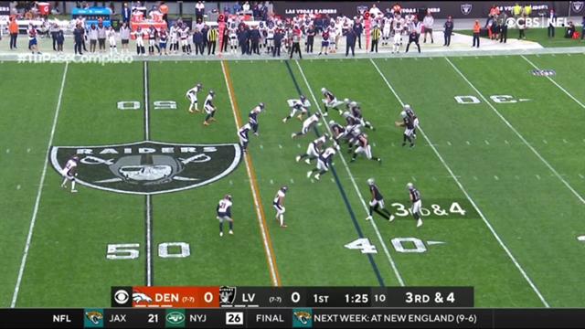 Resumen, Broncos 13-17 Raiders: NFL