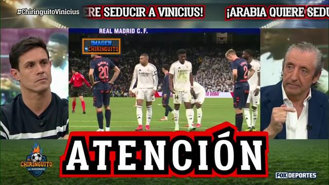 ¿Vinícius Júnior será el relevo de Cristiano Ronaldo en Arabia?: El Chiringuito