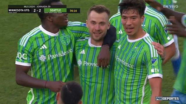 Gol, Minnesota United 2-3 Seattle Sounders : MLS