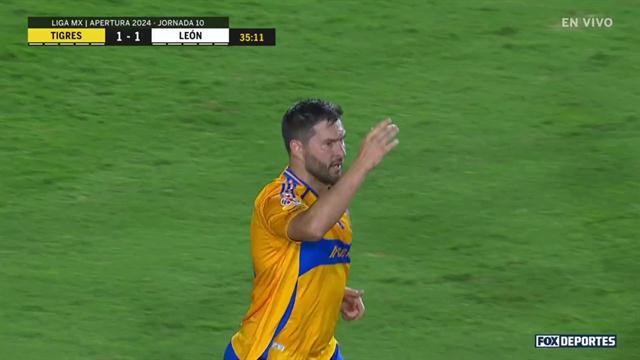 Gol, Tigres 1-1 León: Liga MX