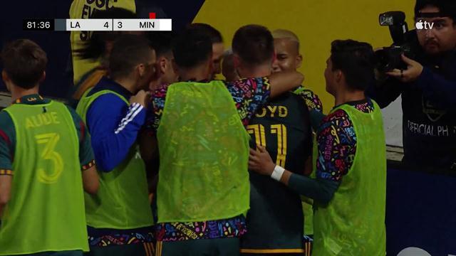 Resumen, L.A. Galaxy 4-3 Minnesota United: MLS